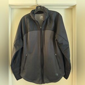 The North Face Women’s Black and Gray Long Performance Jacket